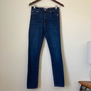 Zara Woman Premium Collection Blue Skinny and High Waist Jeans